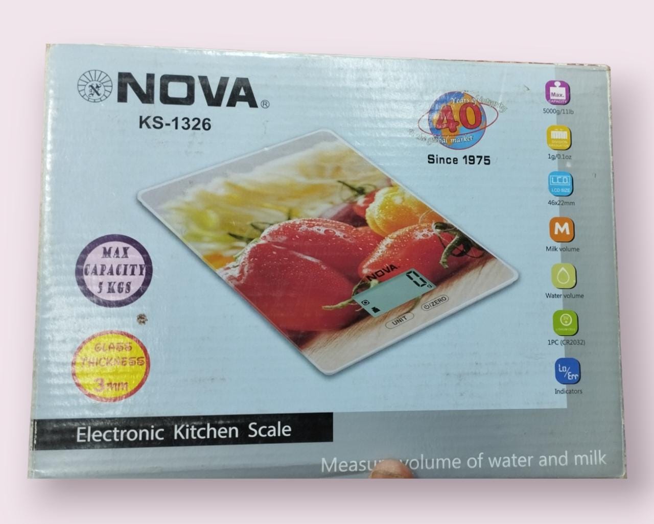 Nova Electronic Kitchen Scale 